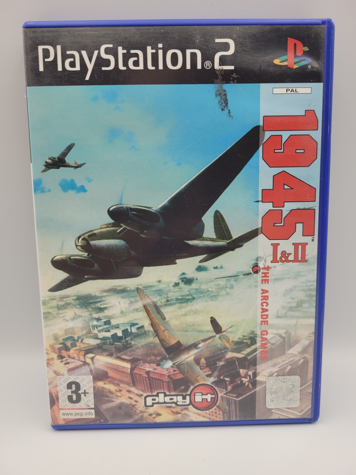 1945: I & II - Arcade Versions (Sony PlayStation 2, 2004) Complete With Manual