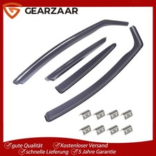 Windabweiser Regenabweiser Satz Geeignet für Ford Focus III Mk3 11-18 Geraucht