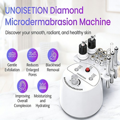 #ad UNOISETION 4 in 1 Diamond Microdermabrasion Machine For Facial Peeling Skin Care $79.12