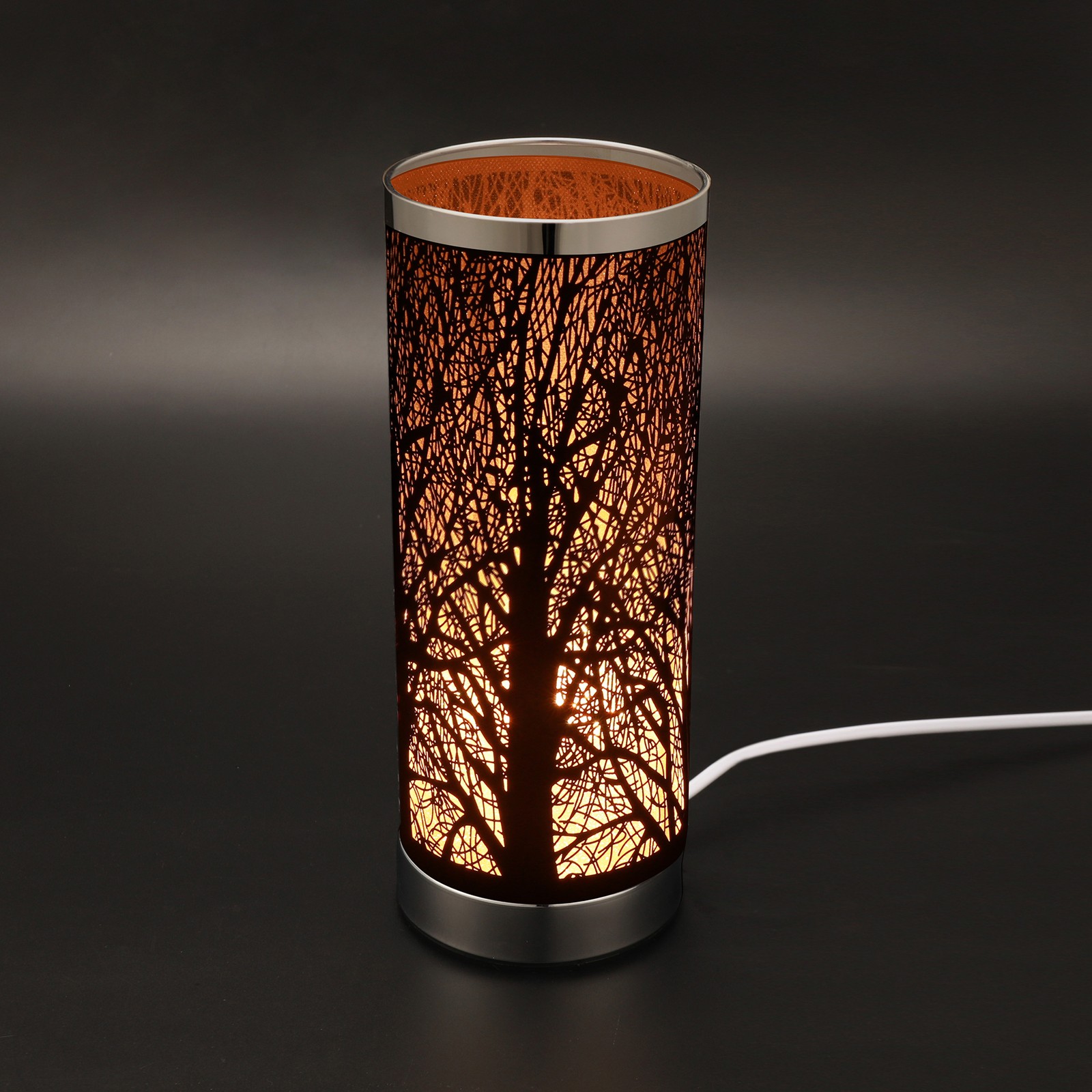 Metal aromatherapy lamp, oil heater, aromatherapy with dimmer, Christmas gift