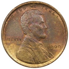 1909-P Lincoln Cent BU/UNC Uncirculated Better Date 1C A2532