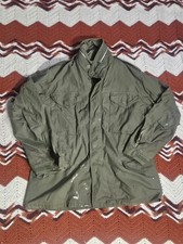 Vintage USA Military M-65 Field Jacket Coat Size M NAM Army OD
