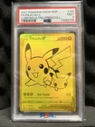 2021 Pokémon Pikachu V Celebrations Ultra Premium Collection Full Art 145 PSA 9