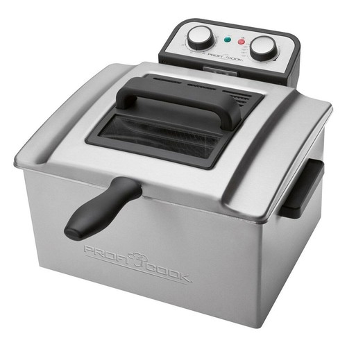 Clatronic PC-FR 1038 Fritteuse Silber 3000 W