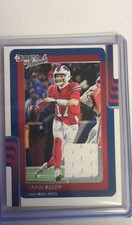 2025 Panini Donruss - Donruss Threads Josh Allen #DTH-JAN (MEM)