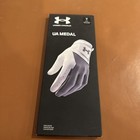 Under Armour Men's Right Ua Medal Golf Glove Gray/White Nwt Brand New