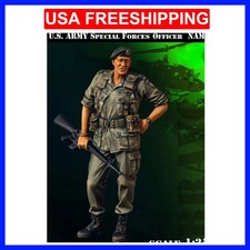 1/35 Scale Resin Figure Model Kit Vietnam War U.S. Army Special Forces Office...