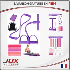 Bandes élastiques résistance Fitness Pilates Yoga 5 niveaux F6