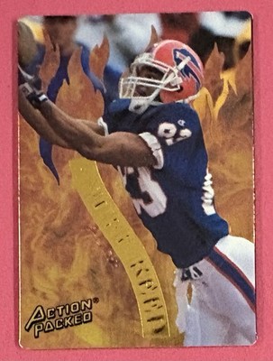 Andre Reed 1994 Action Packed 24kt Gold Catching Fire #G27 Buffalo Bills S239