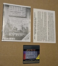 Battle Wheels Atari Lynx 1993 CIB 