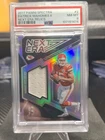 PATRICK MAHOMES Player Worn Rookie Patch PSA 8 /199 - 2017 Spectra