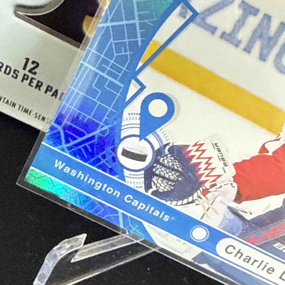 2025-26 Upper Deck Series 1 Hockey Tracking Systems Charlie Lindgren - Image 3 of 4