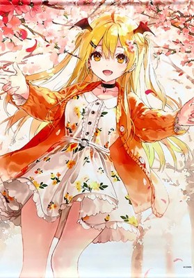 Yozora Mel Hololive B2 Tapestry Virtual 3rd Anniversary Smooth suede
