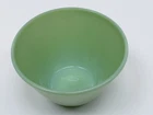 Vintage 1950's Fire King Green Jadeite Oven Ware Splash Proof Bowl 5'' H USA VGC