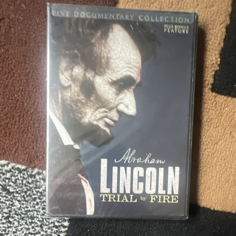 Abraham Lincoln: Trial by Fire DVD Documentary 8 Hr 47 Min Tall Case