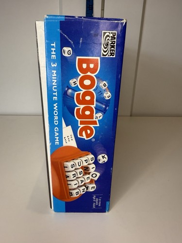 Vintage Boggle 1996 3 Minute Word Dice Game by Parker - Complete - Picture 8 of 10