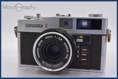 【AS IS】 Canon Canodate E 40mm F2.8 FromJapan #mj5846