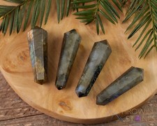 LABRADORITE Crystal Points, Mini, Jewelry Making, Healing Crystals Stones, E1395