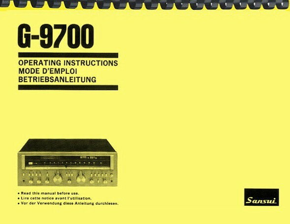 Sansui G 9700 vintage audio equipment - eBay listing photo 3