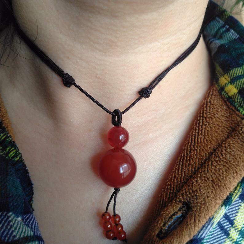アクセサリー Loro amulet Carnelian necklace Amulet Carnelian necklace｜LORO official online store