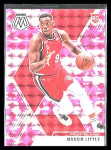 Nassir Little 2019 Panini Mosaic #247     Camo Pink