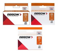 Arrow T25 Round Crown Universal Fit Staples Heavy Duty Staple Clip Tack