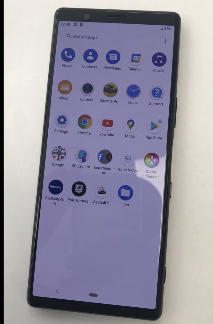 Caméra Arrière Originale Pour Sony Xperia 5 – Référence 1318-7437, Compatible J8210/J8270/etc.