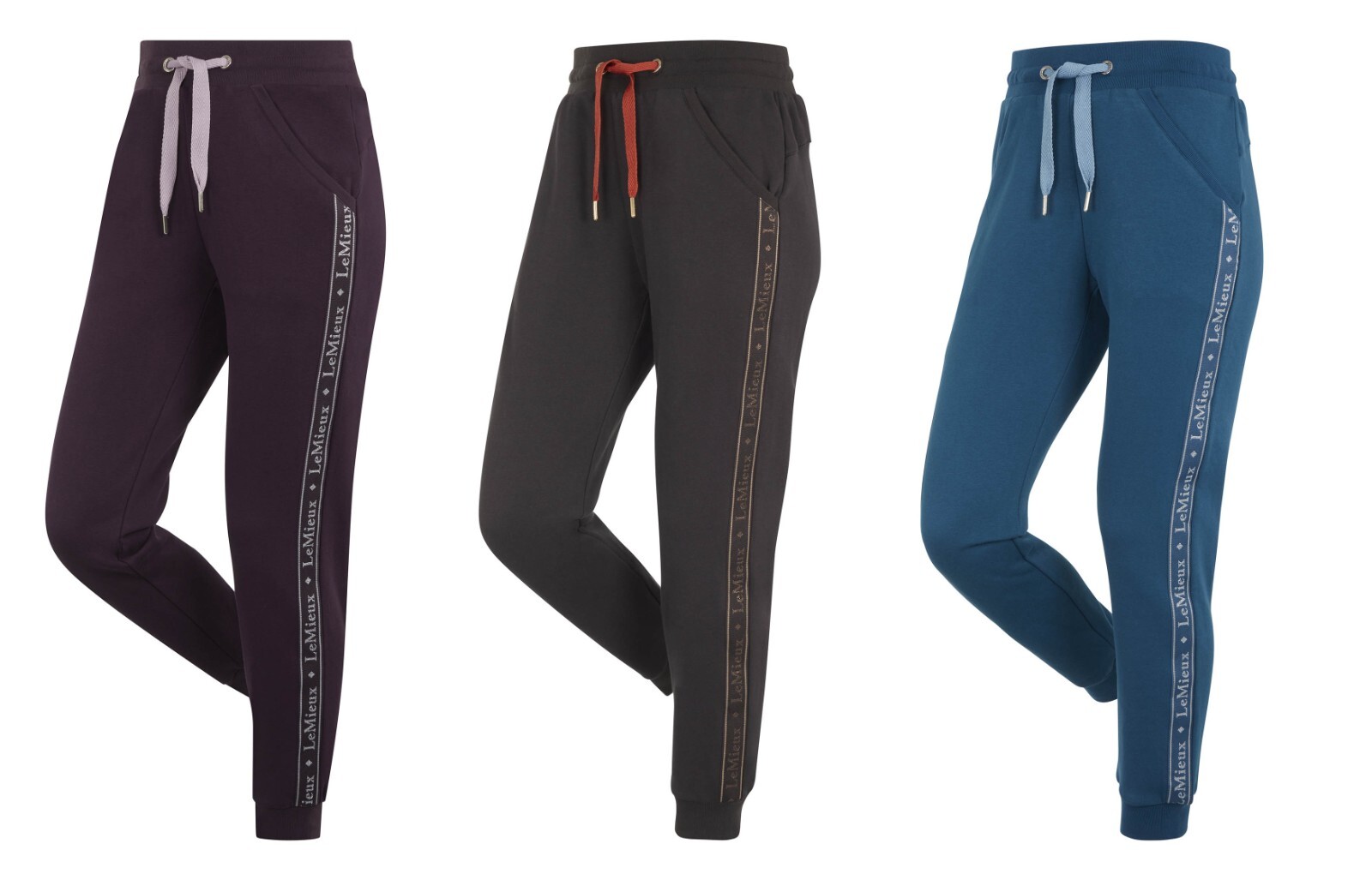 LeMieux Joggers AW22 Fig, Liquorice, Marine