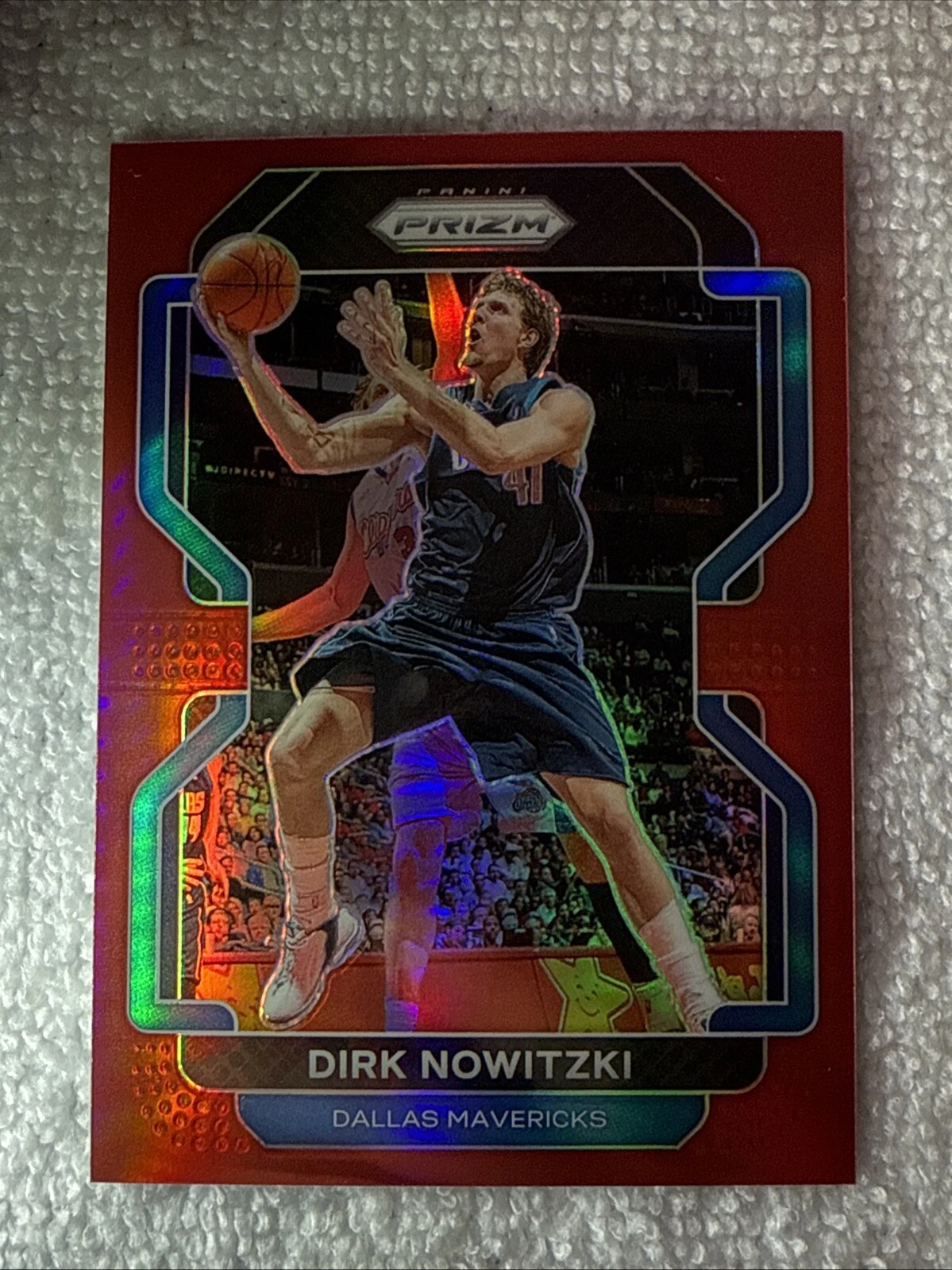 2021-22 Panini Prizm - Red Prizm #289 Dirk Nowitzki SP #d /299