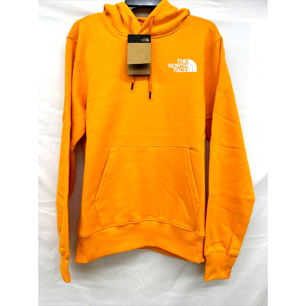 NWT The North Face Men's Sz Small Graphic Hoodie Cone Orange | eBay