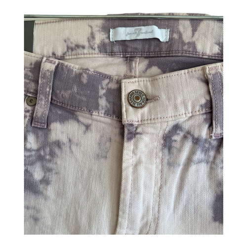 7 For All Mankind Roxanne Skinny Tie Dye Jeans - Picture 3 of 3