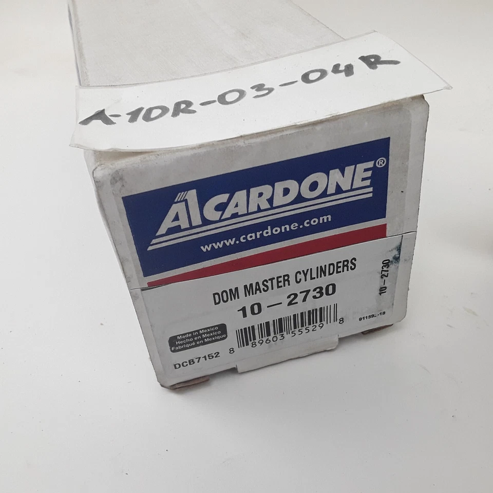 Cilindro maestro de freno Cardone 10-2730 para Dodge Plymouth Chrysler 1995-1997 Foto 4 de 4