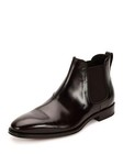 100% AUTHENTIC NEW MEN FERRAGAMO GIOTTO GORED CHELSEA BOOTS EU 45/US 12 D — photo 1