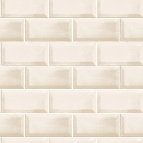 G45444 - Just Kitchens Metro Tile Beige Galerie Wallpaper