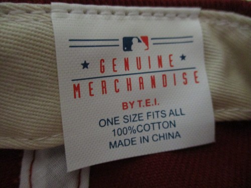 RARO MLB Genuino Arizona Diamondbacks D-Backs Rojo Gorra de Béisbol Gorra T.E.I - Imagen 8 de 8