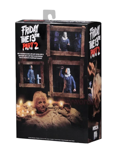 NECA Friday The 13th Part 2 Jason Voorhees 7″ Action Figure Halloween Toy Gift - Picture 10 of 11