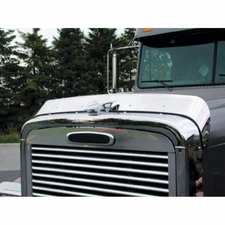 Hood Shield Bug Deflector for Freightliner Classic/Classic XL- Stainless Steel