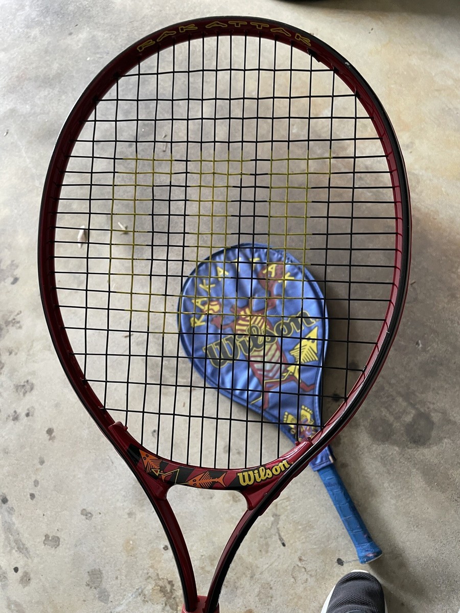 Vintage Wilson Rakattak Oversize 23 and 25 Red Blue | eBay