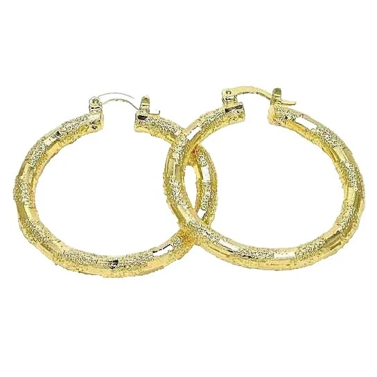 Huggie Yellow Gold Fashion Earrings