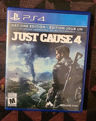 Just Cause 4 (Sony PlayStation 4, 2018, PS4) Complete In Box CIB With Inserts 