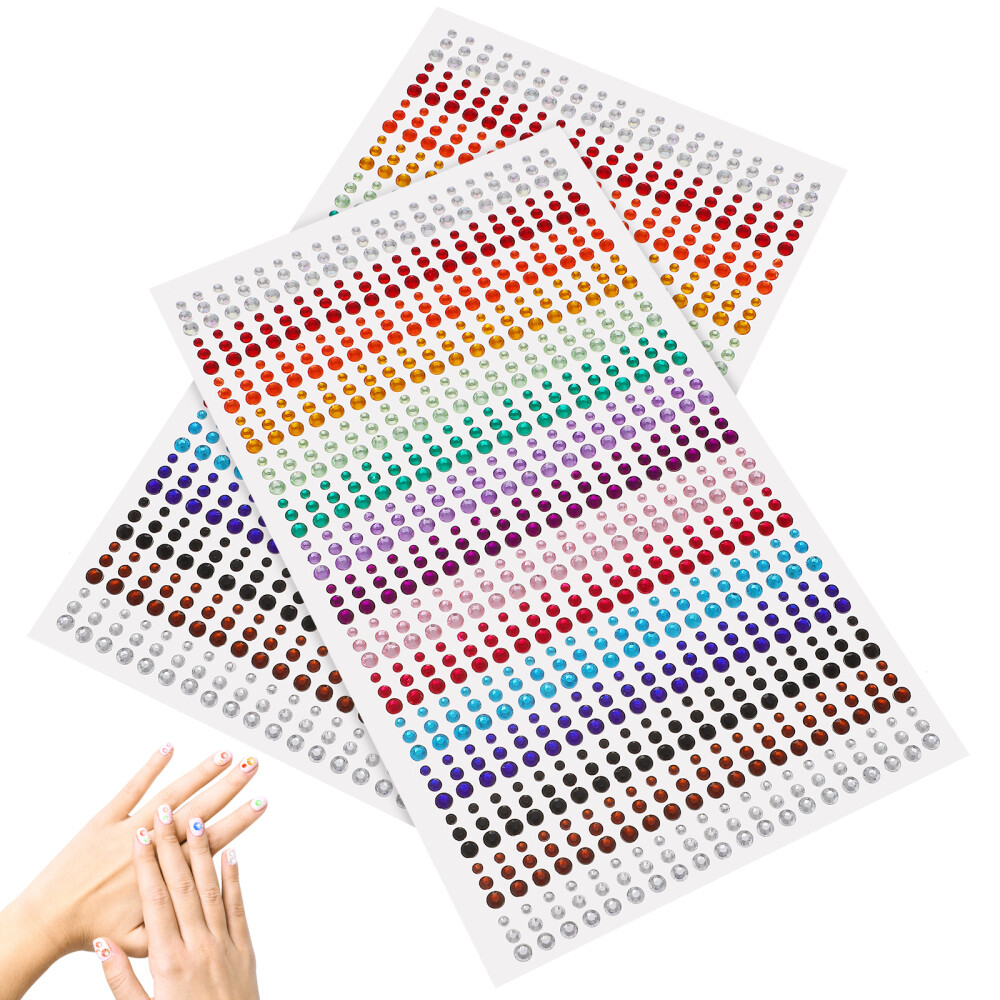 Rhinestone Highlighters Stickers for Kids Body Art Crafts-image