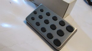 Ford Racing M2301C Aluminum Urethane Pedal Cover M-2301-C