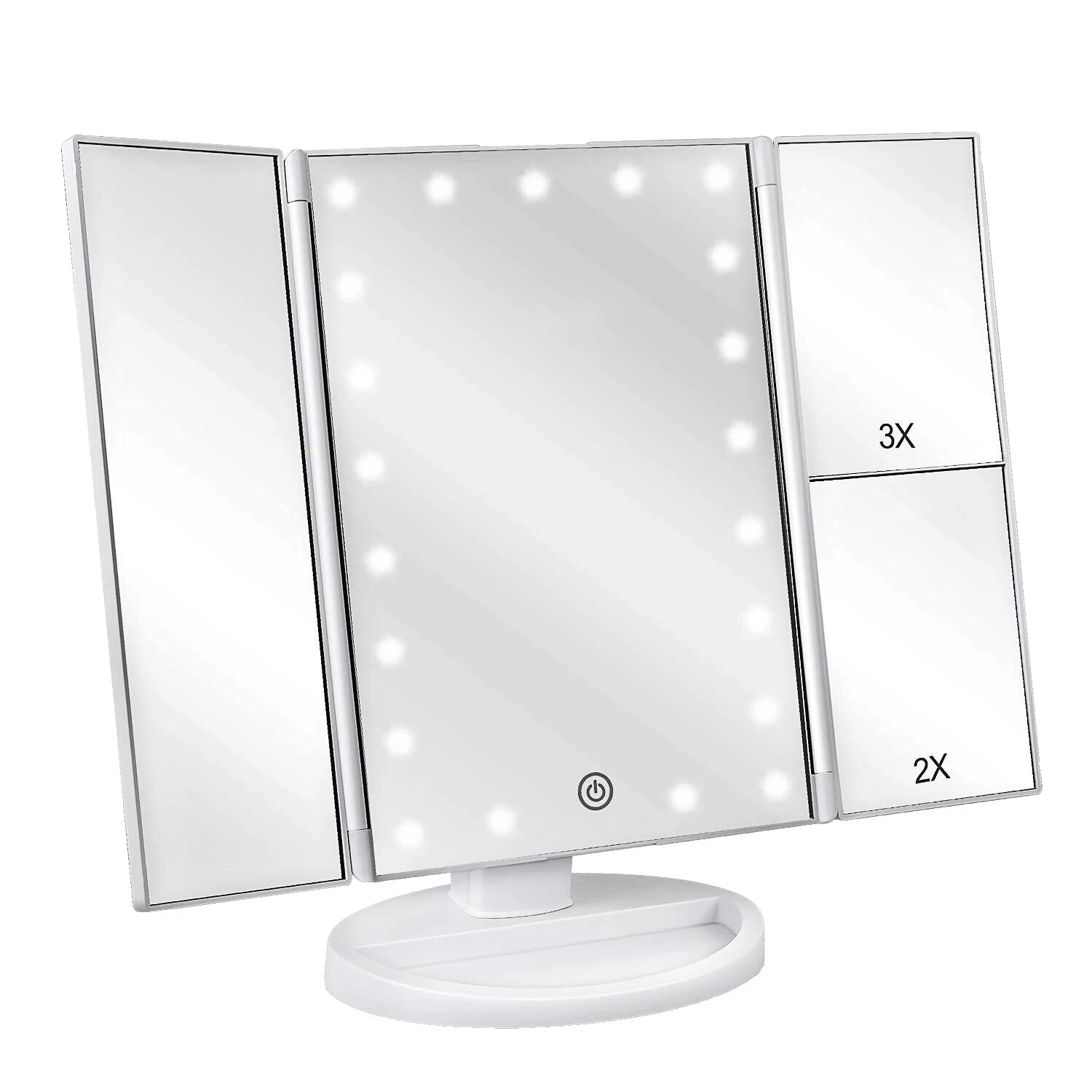 White Makeup Mirrors