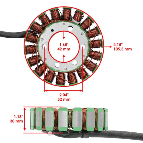 Stator & Gasket for Suzuki GSX-1300R GSX1300R GSX 1300R Hayabusa 1999-2007 - Picture 2 of 7