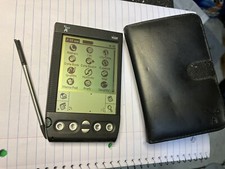 Handspring Visor Black Portable PDA Organizer Palm Pilot w Stylus. Works