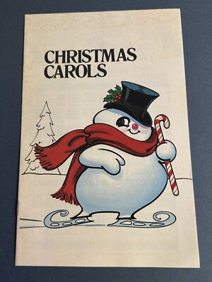 Vtg 1975 CHRISTMAS CAROLS & Twas The Night Before Christmas Glendale Federal