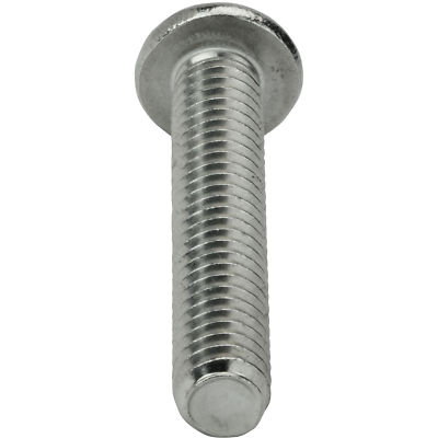 50 Viti A Testa Tonda Per Lamiera Acciaio Inox 18-8 – Filetto 12-24 X 1 Pollice – Slotted – Fastenere