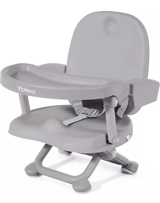 YOLEO Folding Adjustable Height 2in1 Portable High Chair For
