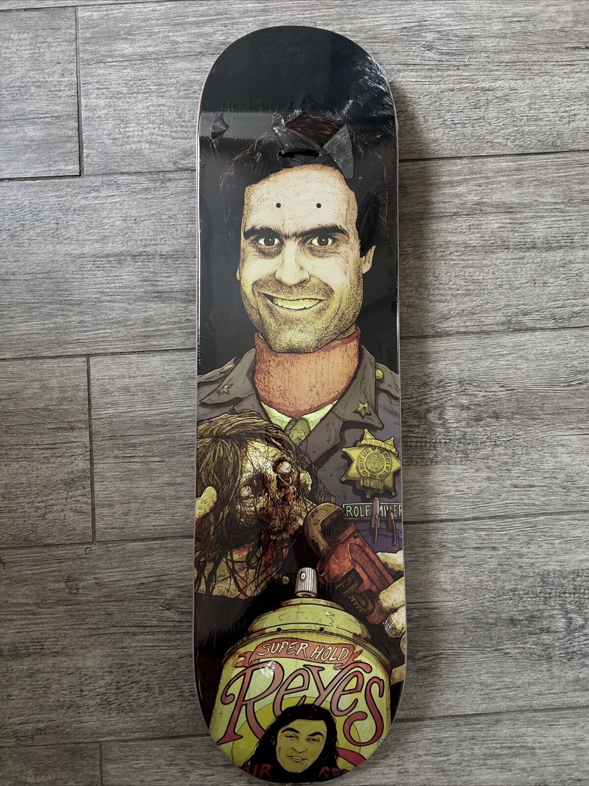 Creature  Skateboard Deck Maniacs Ryan Reyes Bundy BURNEYart Deck NEW-image