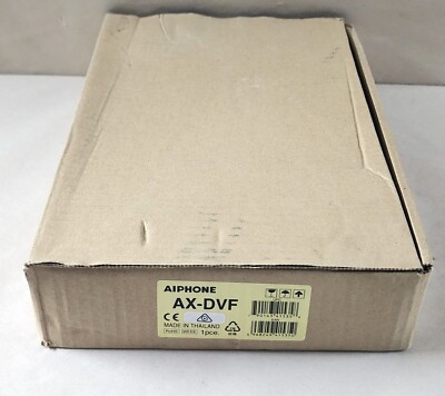 Aiphone AX-DVF Flush-Mount Audio/Video Door Station for AX Series 